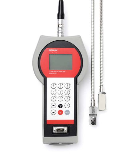 Medidor de flujo ultrasónico portatil Katronic